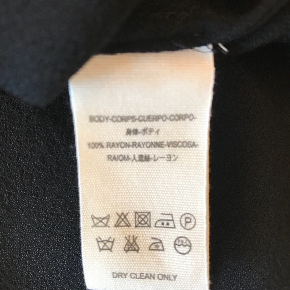 Free People NWT black shirt size Medium - Picture 8 of 8